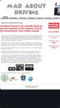 Mobile Screenshot of madaboutdriving.co.uk